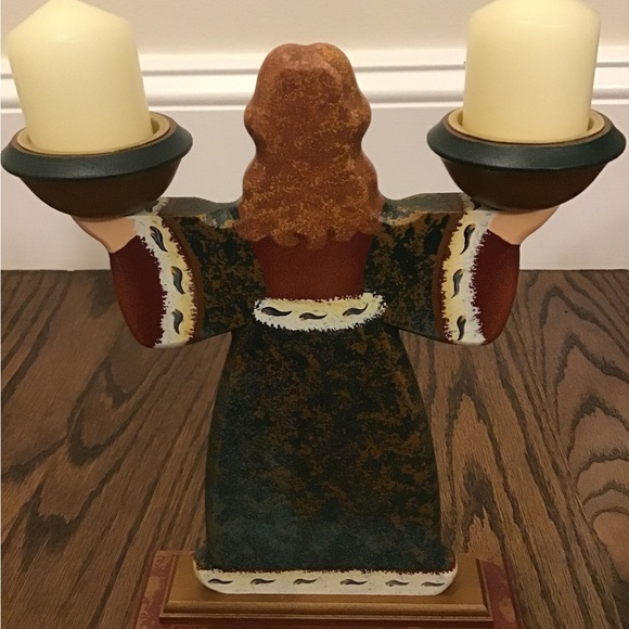 “Candleholder Girl” by Kathe Wohlfahrt ~ made in Germany - Picture 2 of 5